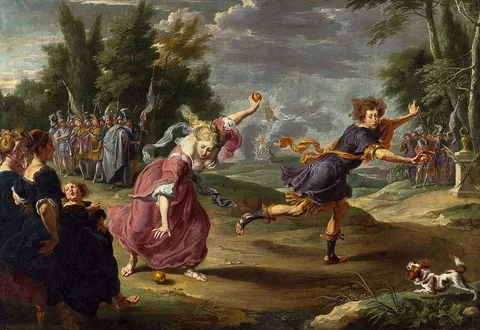 Willem van Herp, Atalanta and Hippomenes (Ovid, Metamorphoses, X, 560–707)