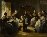 Bernard de Hoog, The Sewing Circle