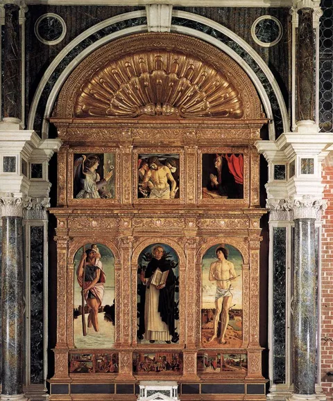 Giovanni Bellini, Altarpiece of St. Vincent Ferrer