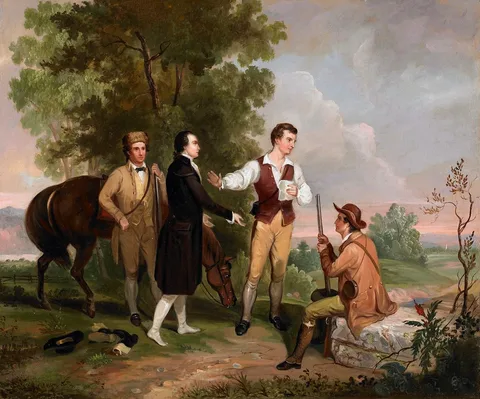 Asher Brown Durand, The Capture of Major André