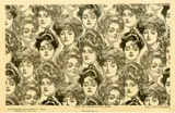 Charles Dana Gibson, Design for a Bachelor's Wallpaper