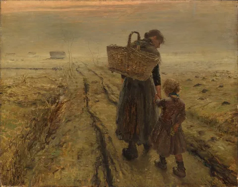 Fritz von Uhde, Going Home