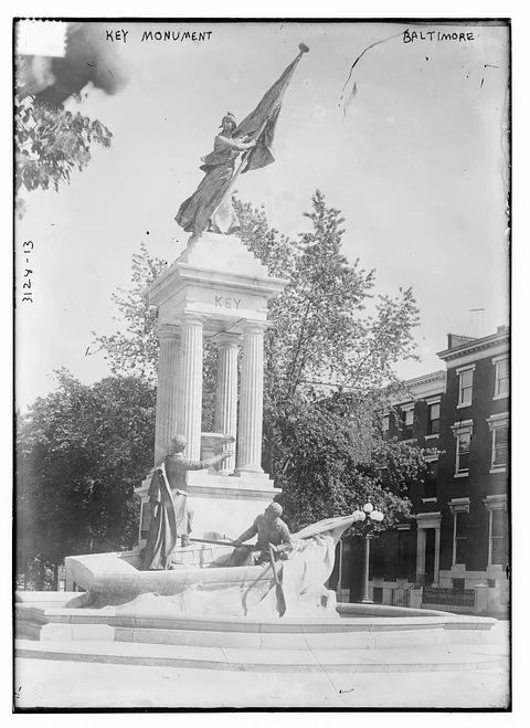 Antonin Mercié, Francis Scott Key Monument