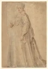 Justus Sustermans, Portrait of a Florentine Lady