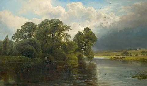 George Turner, The Trent below Donington, Derbyshire