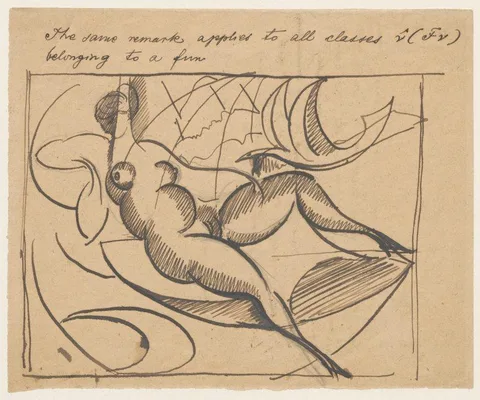 Leon Chwistek, Leda and a swan