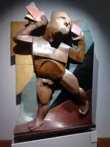 Xawery Dunikowski, I go towards the sun, Self-portrait by Xawery Dunikowski