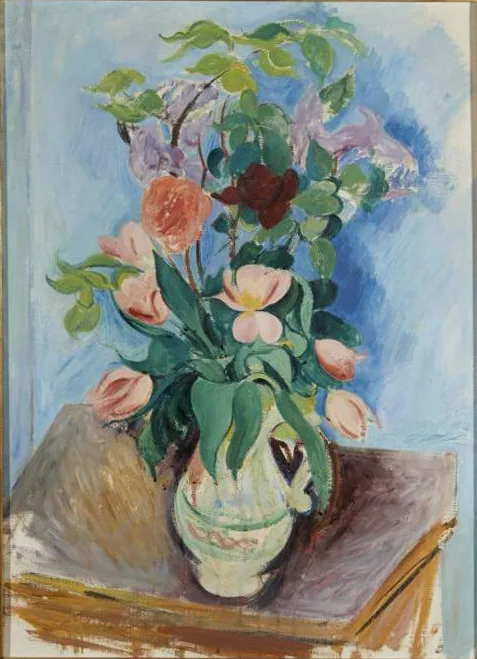 Rudolf Levy, Still life with flowers