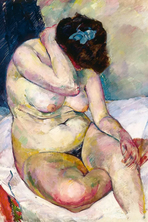 Rudolf Levy, Seated Female Nude