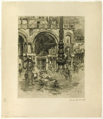 Frank Duveneck, Piazza San Marco