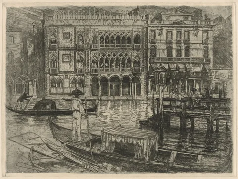Frank Duveneck, Palazzo ca d'Oro