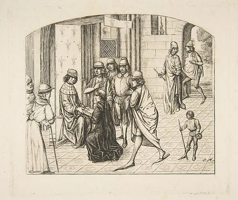 Charles Méryon, Presentation of Valerius Maximus to King Louis XI
