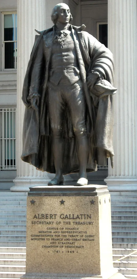 James Earle Fraser, Albert Gallatin