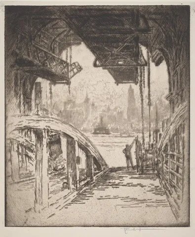 Joseph Pennell, The Ferry House