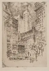 Joseph Pennell, Four-Story House