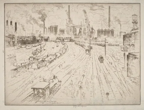 Joseph Pennell, Tracks, Oberhausen