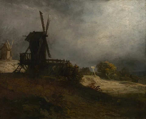 Georges Michel, The windmill