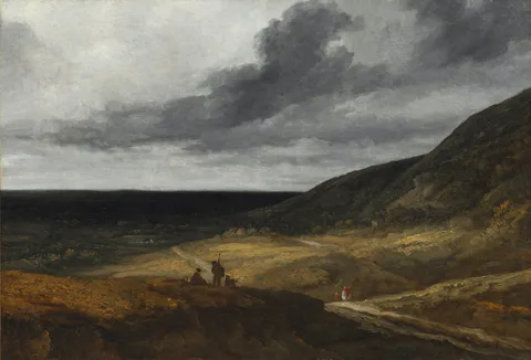 Georges Michel, Landscape Near Paris