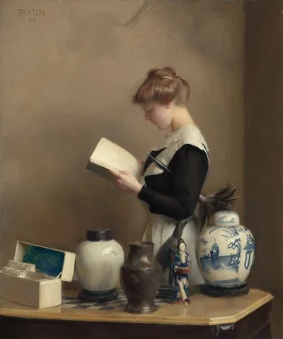 William McGregor Paxton, The House Maid