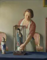William McGregor Paxton, The Figurine
