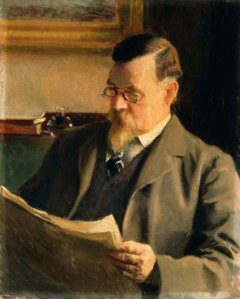 William McGregor Paxton, Portrait of the Artist's Father (James Paxton)