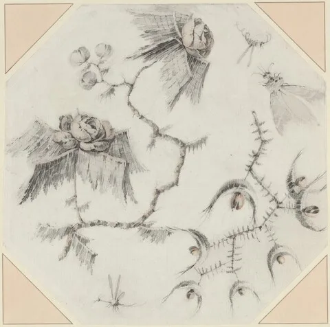 Jean-Baptiste Pillement, Fanciful Flowers and Bugs