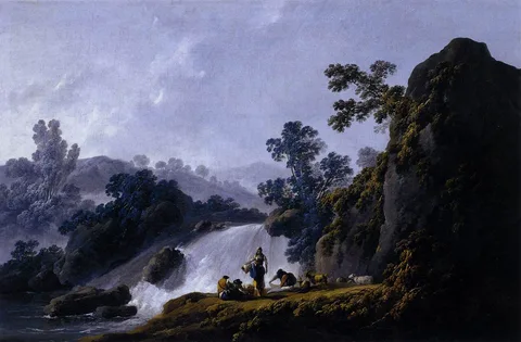 Jean-Baptiste Pillement, The Launderers