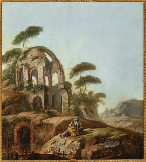 Jean-Baptiste Pillement, Temple of Minerva Medica in Rome
