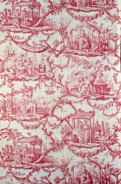 Jean-Baptiste Pillement, Chinoiseries (Furnishing Fabric)