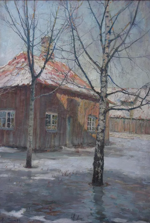 Marie Tannæs, I Februar. Vøyenvollen Oslo.