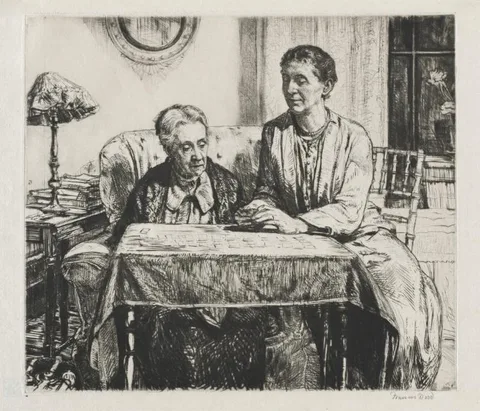 Francis Dodd, Playing Cards