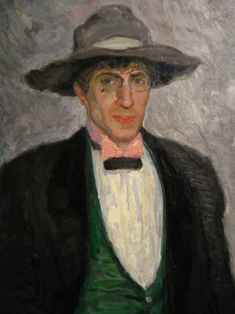 Bernhard Folkestad, Portrait of Nikolai Astrup
