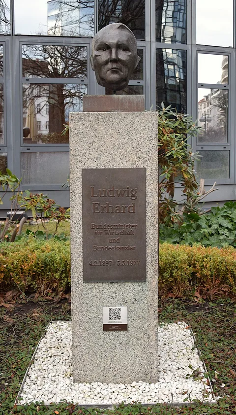 Bernhard Heiliger, Bust Ludwig Erhard