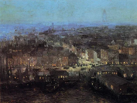 Edward Willis Redfield, Lower New York