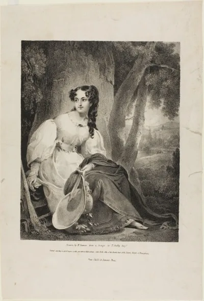 Henry Inman, Portrait of Mrs. Henry Inman