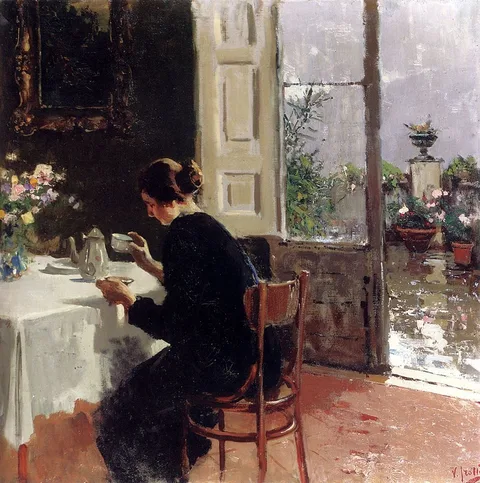 Vincenzo Irolli, At the Window
