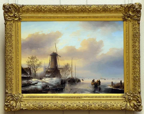 Jan Jacob Spohler, Winter landscape