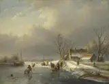 Jan Jacob Spohler, Winter Landscape
