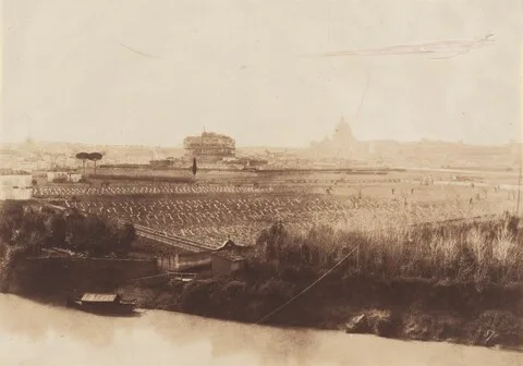 Giacomo Caneva, View of Rome