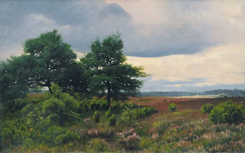 Friedrich Schwinge, Heide bei Wilsede