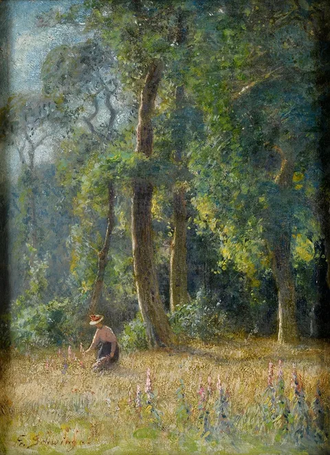 Friedrich Schwinge, Die Blumenwiese