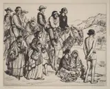 Francis Luis Mora, Navajo Family