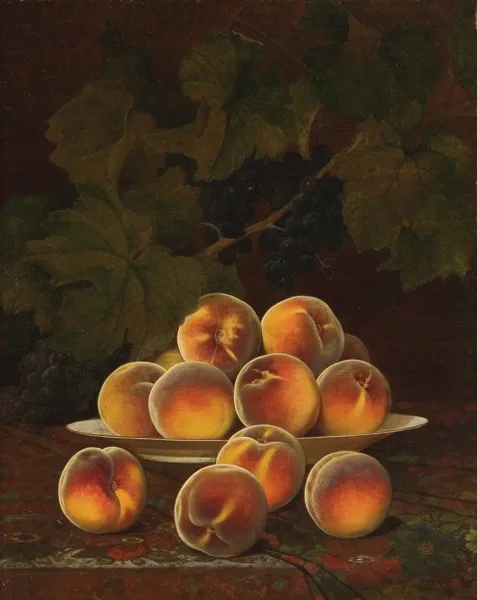 William Mason Brown, Still Life with Peaches