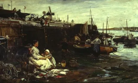 John Reid, Fisherfolk at St Ives