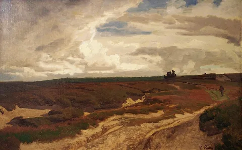 Valentin Ruths, Die Heide bei Bispingen