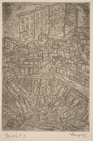 Paul Gangolf, Petit Port--La Corniche, Marseilles