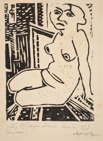 Paul Gangolf, Seated Female