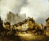 Alfred Montague, Beauvais Cathedral and Market