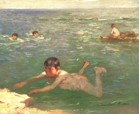 William Marshall Brown, Boy Swimming