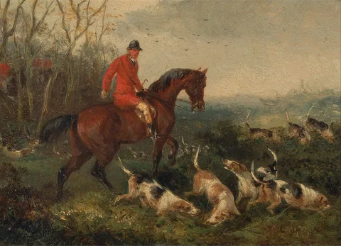 William Joseph Shayer, Foxhunting: At Cover